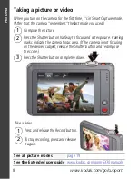 Предварительный просмотр 8 страницы Kodak EasyShare TOUCH User Manual