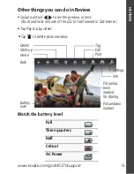 Preview for 13 page of Kodak EasyShare TOUCH User Manual