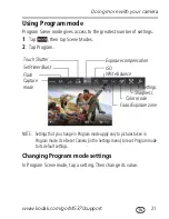 Preview for 21 page of Kodak EasyShare TOUCH User Manual