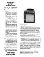 Предварительный просмотр 1 страницы Kodak EKTAGRAPHIC 220 User Manual