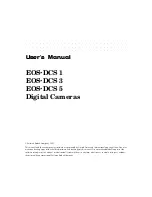 Предварительный просмотр 1 страницы Kodak EOS-DCS 1 User Manual