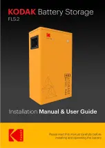 Предварительный просмотр 1 страницы Kodak FL5.2 Installation Manual & Users Manual