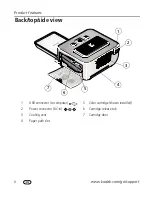 Предварительный просмотр 4 страницы Kodak G610 - EasyShare Printer Dock Photo User Manual