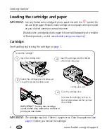 Предварительный просмотр 10 страницы Kodak G610 - EasyShare Printer Dock Photo User Manual