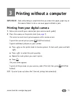 Preview for 17 page of Kodak G610 - EasyShare Printer Dock Photo User Manual