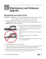 Preview for 31 page of Kodak G610 - EasyShare Printer Dock Photo User Manual