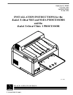 Предварительный просмотр 1 страницы Kodak HEALTH SCIENCES X-Omat Clinic 1 Installation Instructions Manual