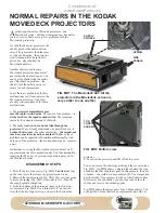 Предварительный просмотр 44 страницы Kodak Instamatic M Series Repairing