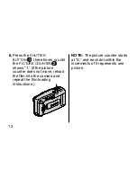 Preview for 12 page of Kodak KB20 - 35 Mm Camera Owner'S Manual