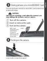 Preview for 3 page of Kodak KLIC-7000 User Manual