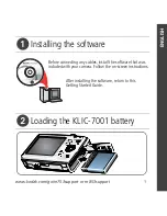 Kodak KLIC-7001 User Manual preview