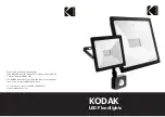 Kodak LED Floodlights Series Manual предпросмотр