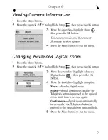 Предварительный просмотр 71 страницы Kodak LS443 - Easyshare Zoom Digital Camera User Manual