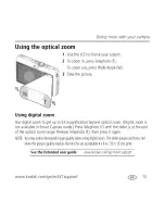 Предварительный просмотр 14 страницы Kodak M341 - EASYSHARE Digital Camera User Manual