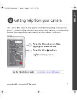 Предварительный просмотр 7 страницы Kodak M380 - EASYSHARE Digital Camera User Manual