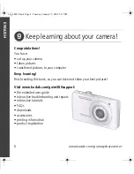 Предварительный просмотр 8 страницы Kodak M380 - EASYSHARE Digital Camera User Manual