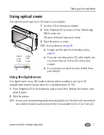 Preview for 13 page of Kodak M763 - EASYSHARE Digital Camera Manual