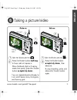 Preview for 5 page of Kodak M873 - Easyshare Zoom Digital Camera Getting Started Manual