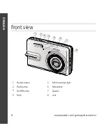 Предварительный просмотр 8 страницы Kodak M893 - EASYSHARE IS Digital Camera User Manual