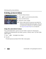 Предварительный просмотр 22 страницы Kodak M893 - EASYSHARE IS Digital Camera User Manual