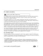 Предварительный просмотр 27 страницы Kodak M893 - EASYSHARE IS Digital Camera User Manual