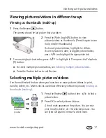 Предварительный просмотр 23 страницы Kodak MD41 - EasyShare 12.0MP Digital Camera Extended User Manual