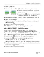 Предварительный просмотр 27 страницы Kodak MD41 - EasyShare 12.0MP Digital Camera Extended User Manual