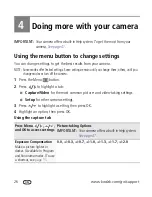 Предварительный просмотр 32 страницы Kodak MD41 - EasyShare 12.0MP Digital Camera Extended User Manual