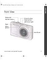 Предварительный просмотр 9 страницы Kodak MD81 - Easyshare Digital Camera Quick Start Manual