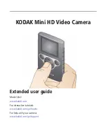 Preview for 1 page of Kodak Mini HD Extended User Manual