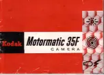 Preview for 1 page of Kodak Motormatic 35F Instruction Manual