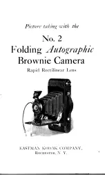 Preview for 2 page of Kodak No. 2 Folding Autographic Brownie Manual