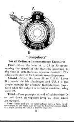 Preview for 16 page of Kodak No. 2 Folding Autographic Brownie Manual