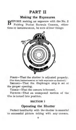 Предварительный просмотр 11 страницы Kodak No. 2 Folding Pocket Brownie User Manual