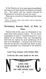 Предварительный просмотр 45 страницы Kodak No. 2 Folding Pocket Brownie User Manual