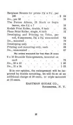 Предварительный просмотр 69 страницы Kodak No. 2 Folding Pocket Brownie User Manual