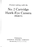 Preview for 5 page of Kodak No. 2 Hawk-Eye User Manual