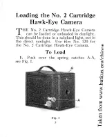 Предварительный просмотр 9 страницы Kodak No. 2 Hawk-Eye User Manual