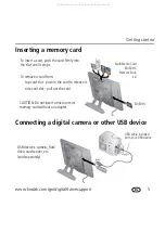 Preview for 5 page of Kodak P720 - EASYSHARE Digital Frame Operation User'S Manual