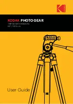 Предварительный просмотр 1 страницы Kodak PHOTO GEAR TRIPOD WITH REMOTE User Manual