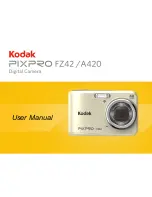 Предварительный просмотр 1 страницы Kodak PIXPRO A420 User Manual