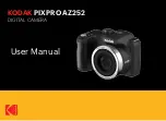 Kodak PixPro AZ252 User Manual preview