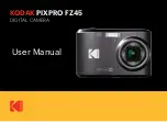 Предварительный просмотр 1 страницы Kodak PIXPRO FZ45 User Manual