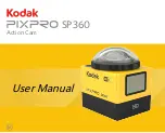 Kodak PIXPRO SP360 User Manual preview