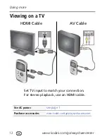 Preview for 13 page of Kodak PLAYSPORT Zx3 User Manual