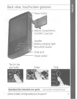 Предварительный просмотр 4 страницы Kodak PlayTouch User Manual