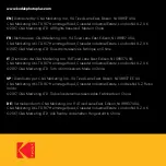 Preview for 24 page of Kodak Pocket Pico Projector Quick Start Manual