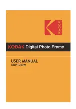 Preview for 1 page of Kodak RDPF-700W User Manual