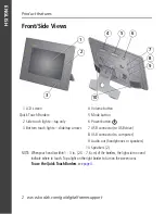 Preview for 4 page of Kodak S730 - EASYSHARE Digital Frame User Manual