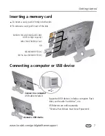 Предварительный просмотр 9 страницы Kodak S730 - EASYSHARE Digital Frame User Manual